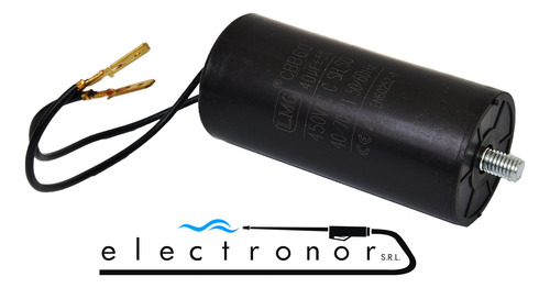 Capacitor De Arranque 40 Mf Uf 450v Compresor Gamma G2801 02 - Imagen 3