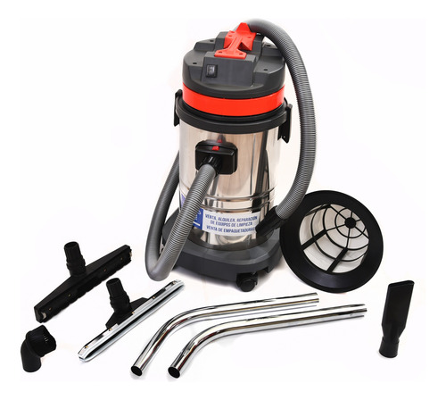 Aspiradora Polvo Y Liquidos 30 Litros 1000w 1 Motor Industri