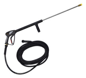 Lanza Y Manguera 10m  Hidrolavadora Lusqtoff Hl4000 M22 14 Plata Negro