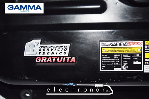 Tanque Grupo Generador 2500/3500 Gamma Niwa Chinos - Imagen 3