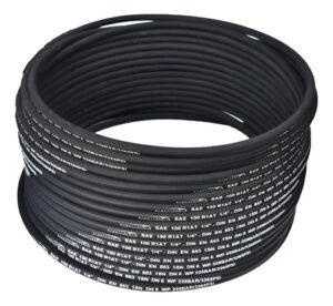 Manguera Hidrolavadora R1 1/4 X 20 Metros Reforzada Premium Negro Rojo Blanco Azul