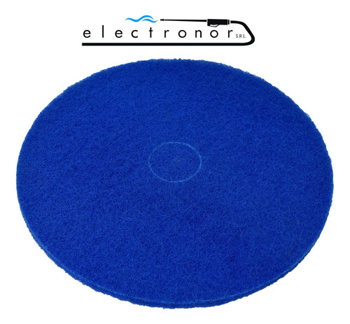 Discos Scotch Brite Paño Azul Para Lustradora 400 Mm 16 Negro - Imagen 3