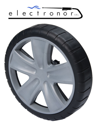 Ruedas Hidrolavadora Gamma 127 G2509 X 2 Unidades Original Gris - Imagen 2
