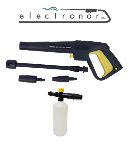 Lanza Para Hidrolavadora Karcher Linea K Con Foam Lance X 1l Negro - Imagen 2