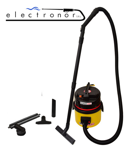 Aspiradora Profesional Dixter 16 L Polvo Liquidos 1000w Negro/amarillo - Imagen 6
