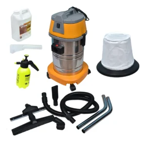 Combo Aspiradora Limpia Lava Tapizados 30 Lit 1 Motor 1000w