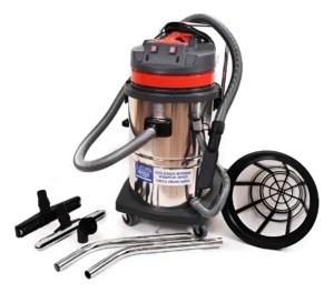 Aspiradora Polvo Liquido Monofásica 2 Motores 60l Industrial
