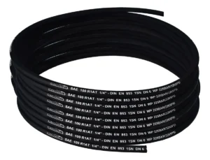 Rollo De Manguera Hidrolavadora R1 1/4 X 50 Mts Reforzada