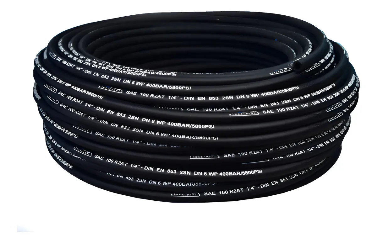 Manguera Hidrolavadora R2 1/4 X 25 Metros Reforzada Premium