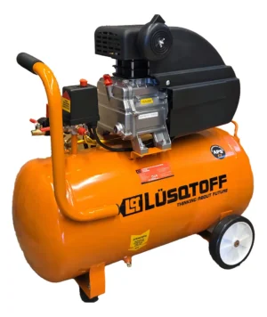 Compresor De Aire Eléctrico Portátil Lüsqtoff Lc-2550 Monofásico 50l 2.5hp 50hz Naranja