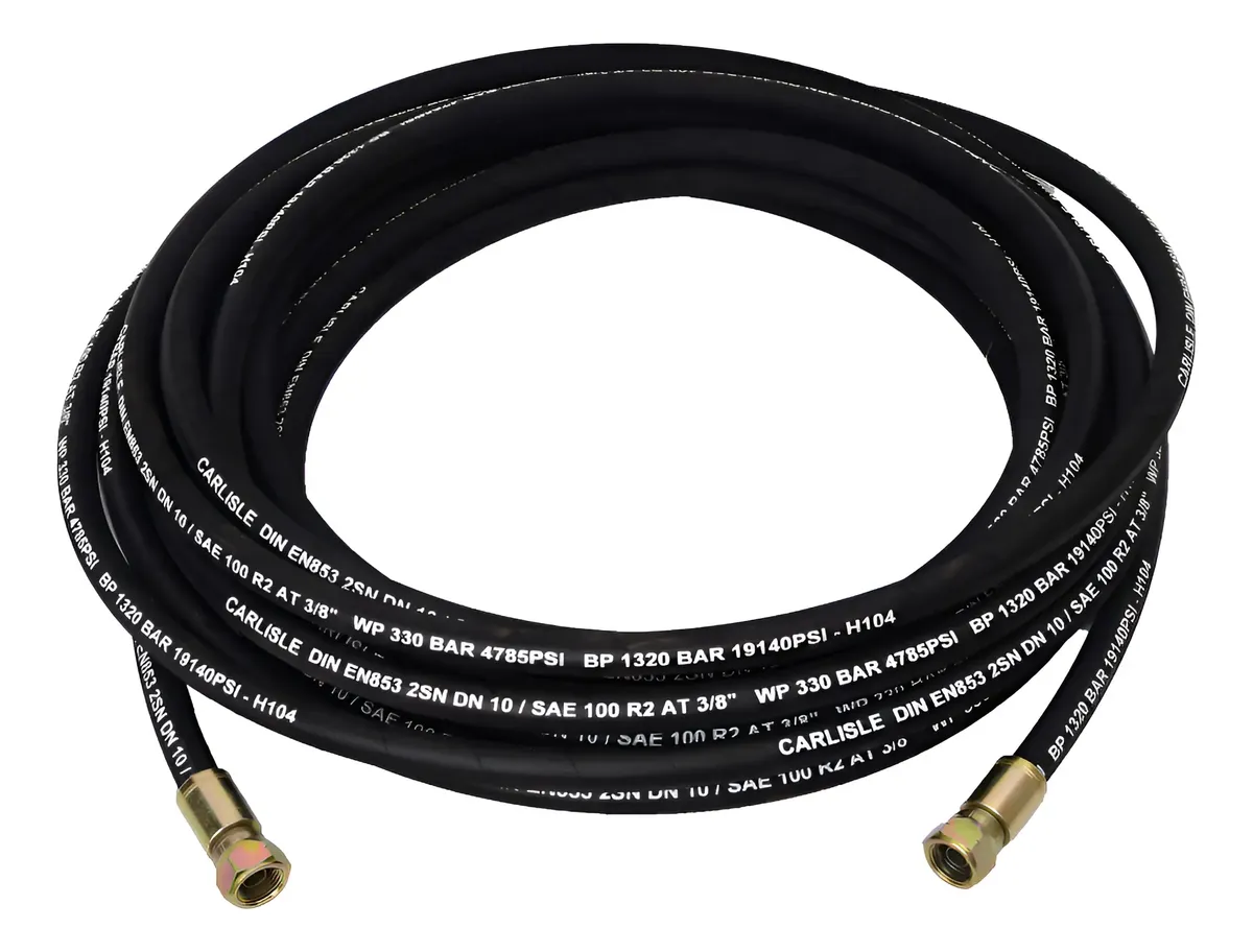 Manguera Hidrolavadora R2 3/8 X 40 Metros Con Terminales
