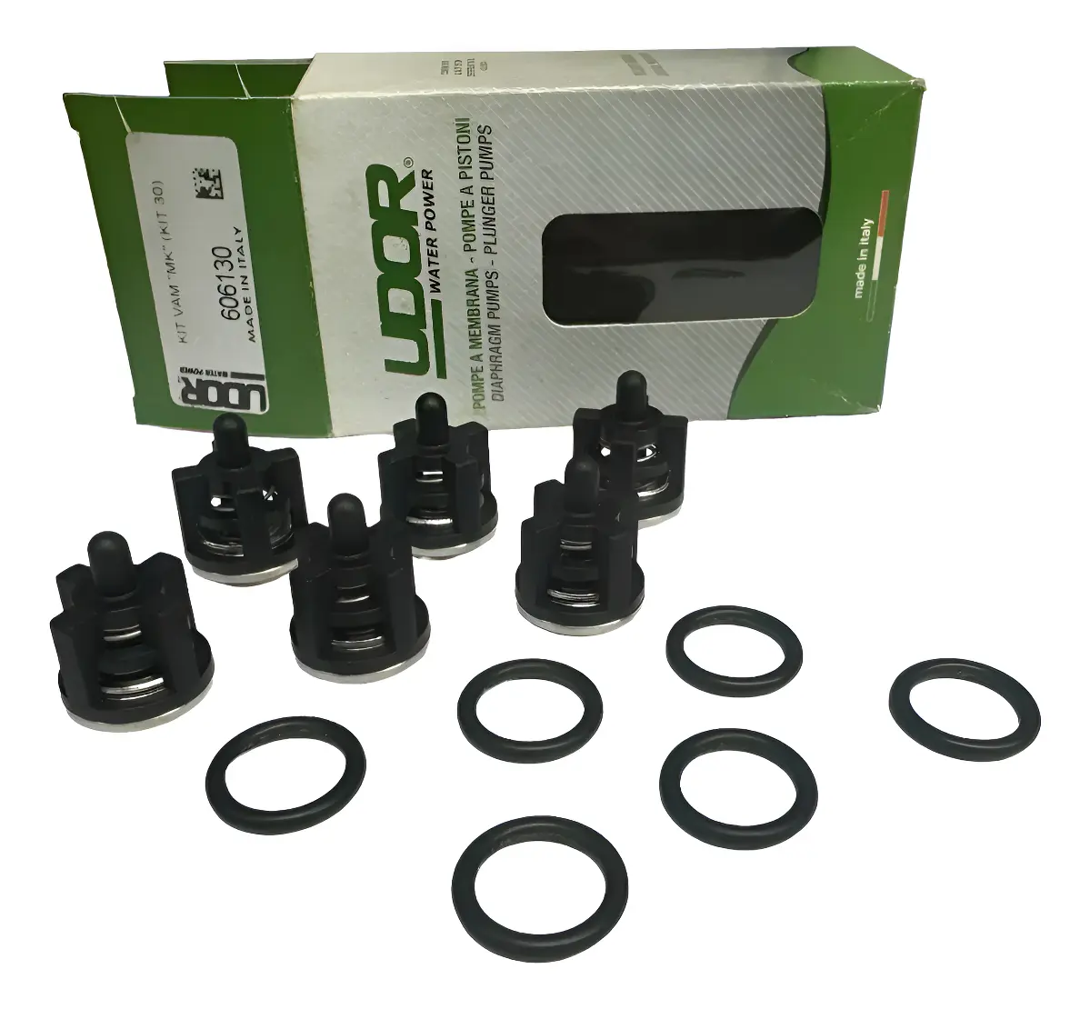 Kit N°30 Valvulas Asp/exp Bomba Udor Bkc 15/20 15/15 Italia